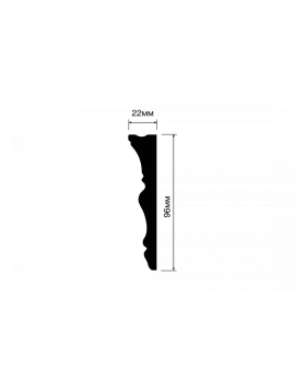 Карниз Hiwood L1704 Полистирол Под покраску-foto2