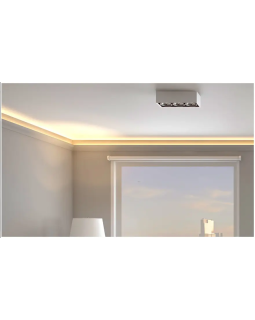 Карниз NMC Wallstyl IL3 50х32х2000 мм-foto8