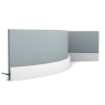 Многофункциональный профиль гибкий Orac Decor SX162F Cascade Дюрополимер