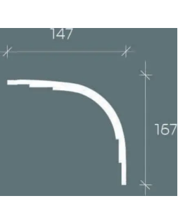 Карниз Европласт 6.50.243 Композит 2000*167*147 мм-foto2