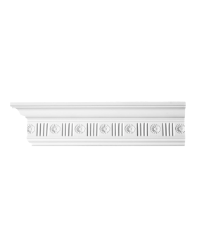 Потолочный плинтус с орнаментом Decomaster DT 88151A (70*45*2400)-foto2