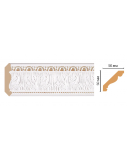 Карниз потолочный Decomaster 155-115 (51*51*2400)