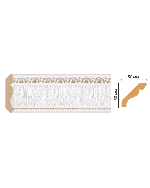 Карниз потолочный Decomaster 155-115 (51*51*2400)