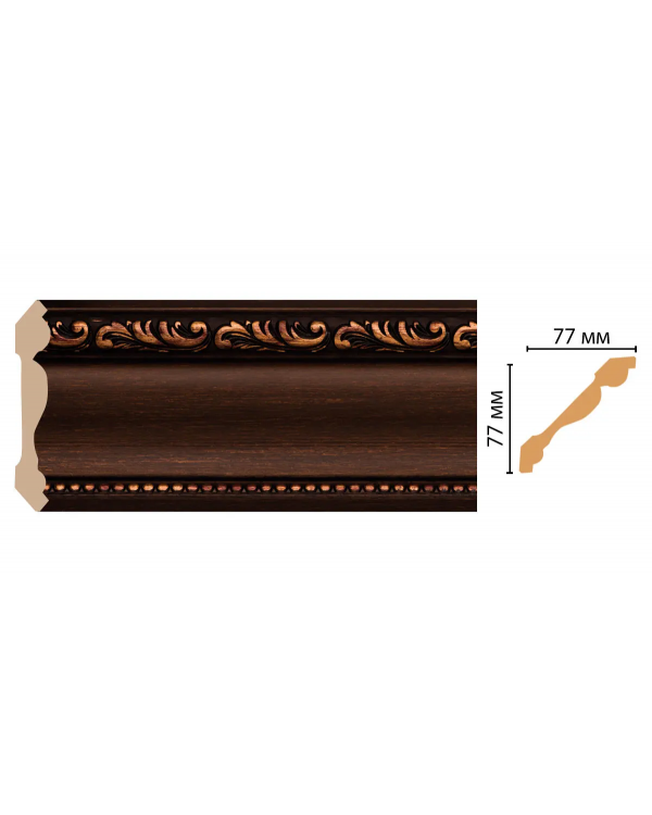 Карниз потолочный Decomaster 154-966 (77*77*2400)