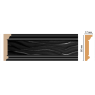 Карниз потолочный Decomaster D219-195 (60*17*2400)