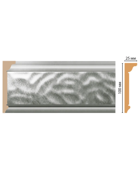 Карниз потолочный Decomaster D215-375 (100*25*2400)