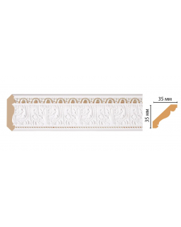 Карниз потолочный Decomaster 155S-115 (35*35*2400)