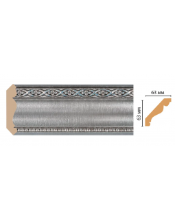 Карниз потолочный Decomaster 146-55 (63*63*2400)