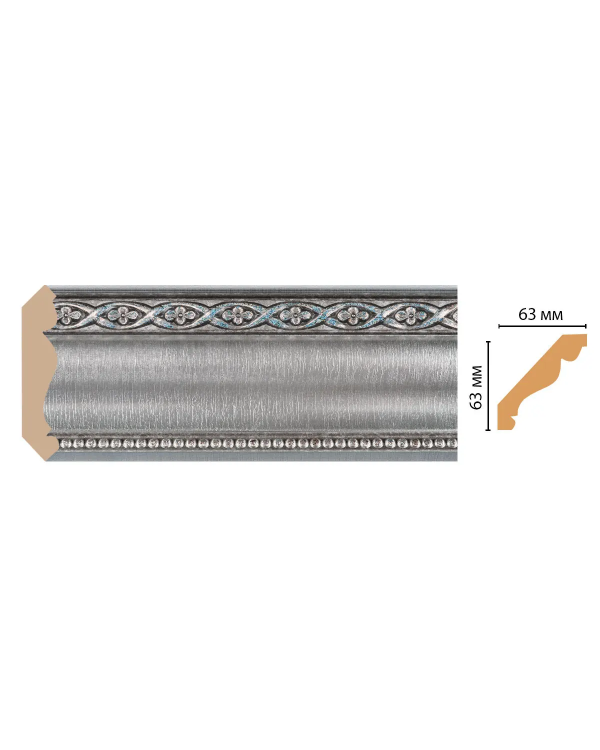 Карниз потолочный Decomaster 146-55 (63*63*2400)