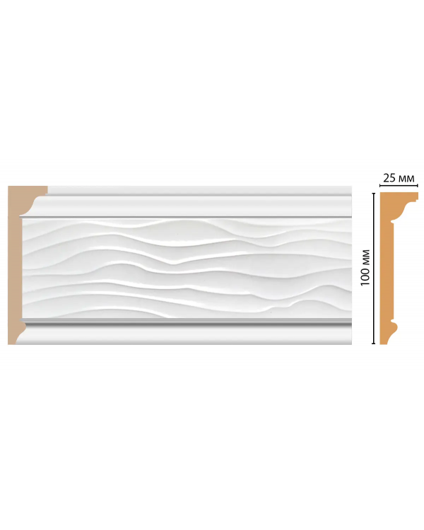 Карниз потолочный Decomaster D218-114 (100*25*2400)