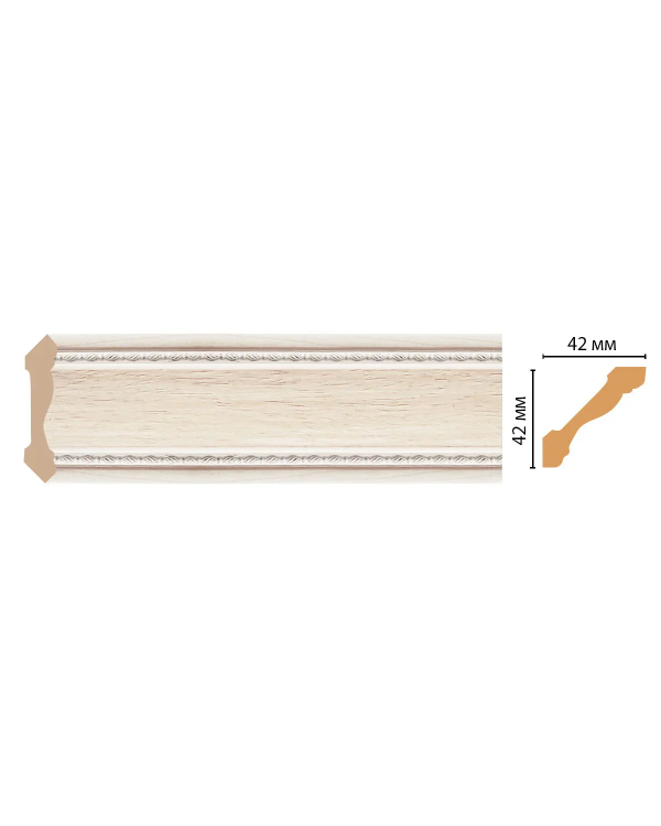 Карниз потолочный Decomaster 180-14 (42*42*2400)