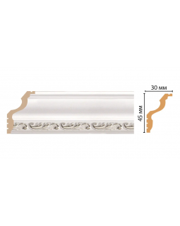 Карниз потолочный Decomaster 148B-60 (45*30*2400)