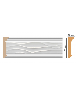 Карниз потолочный Decomaster D219-114 (60*17*2400)