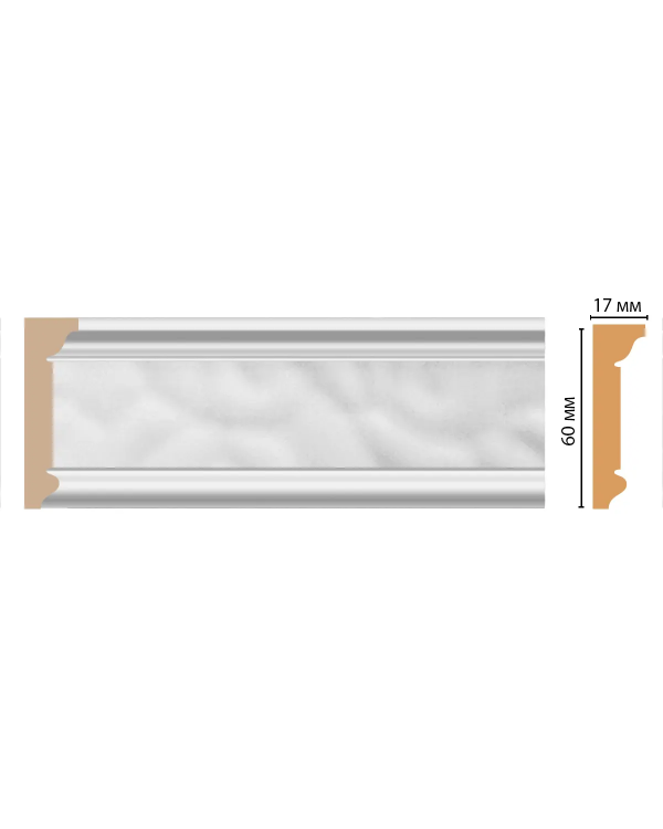 Карниз потолочный Decomaster D216-114 (60*17*2400)