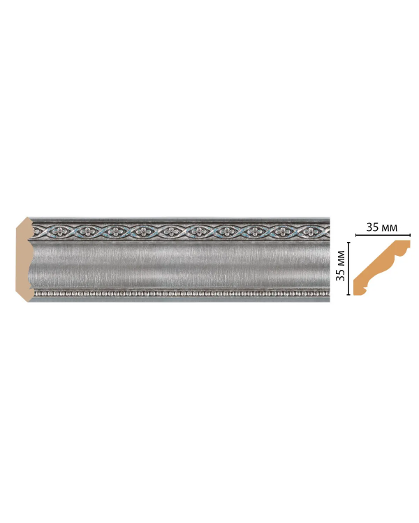 Карниз потолочный Decomaster 155s-55 (35*35*2400)