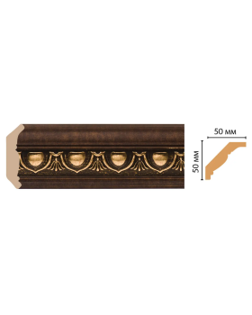 Карниз потолочный Decomaster 155D-56 (50*50*2400)
