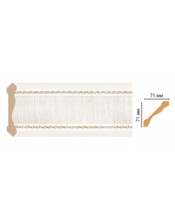 Карниз потолочный Decomaster 172-7D (71*71*2400)