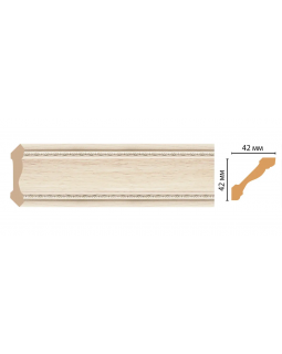 Карниз потолочный Decomaster 180-13 (42*42*2400)