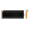Карниз потолочный Decomaster D216-195 (60*17*2400)