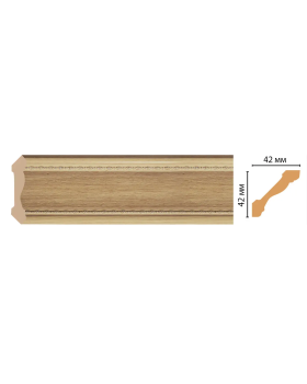 Карниз потолочный Decomaster 180-11 (42*42*2400)