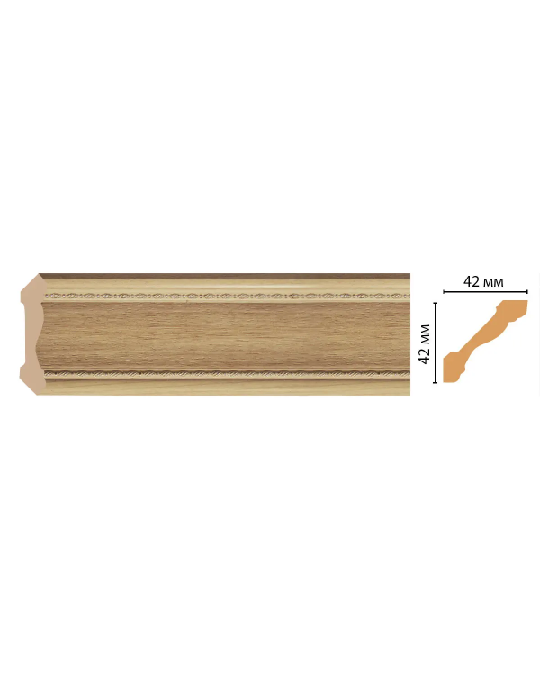 Карниз потолочный Decomaster 180-11 (42*42*2400)