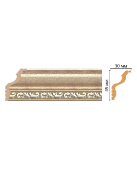 Карниз потолочный Decomaster 148B-59 (45*30*2400)