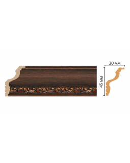 Карниз потолочный Decomaster 148B-966 (45*30*2400)