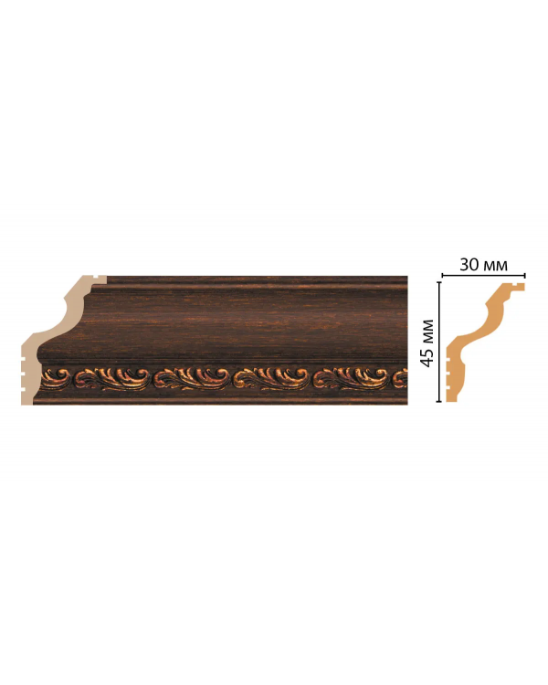 Карниз потолочный Decomaster 148B-966 (45*30*2400)