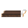 Карниз потолочный Decomaster 148B-966 (45*30*2400)