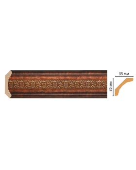 Карниз потолочный Decomaster 167S-767 (35*35*2400)