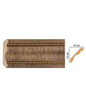 Карниз потолочный Decomaster 171-3 (92*92*2400)