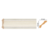 Карниз потолочный Decomaster 180-15 (42*42*2400)
