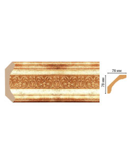 Карниз потолочный Decomaster 169-126 (76*76*2400)