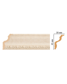 Карниз потолочный Decomaster 148D-18D (45*30*2400)
