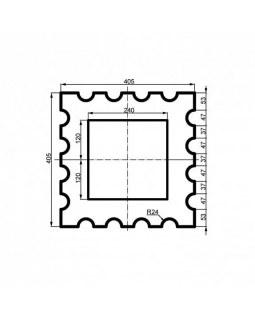 Колонна Leptonika LC 109-21 Full (тело) 2000*405*405 мм-foto2