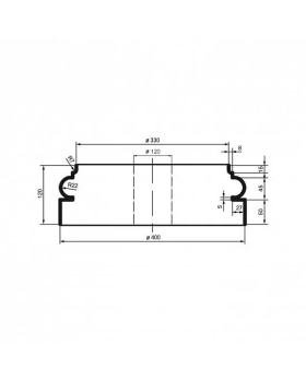 Колонна Leptonika LC 102-3 (база) 400*120 мм-foto2