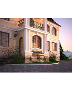 Колонна Leptonika LC 107-21 Full (тело) 2000*255*255 мм-foto3