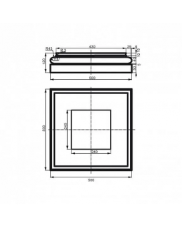 Колонна Leptonika LC 115-3 (база) 500*120 мм-foto2
