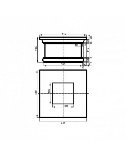 Колонна Leptonika LC 117-1 (капитель) 410*220 мм-foto2