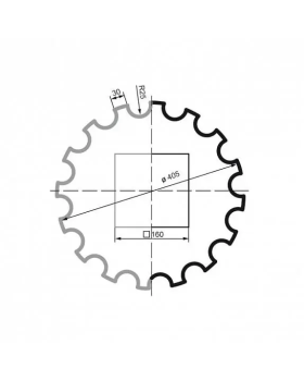 Колонна Leptonika LC 103-21 Full (тело) 2000*405 мм-foto2