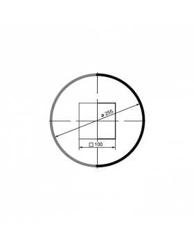 Колонна Leptonika LC 101-2 Full (тело) 2000*255 мм-foto2