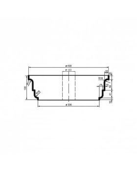 Колонна Leptonika LC 102-1 (капитель) 430*130 мм-foto2