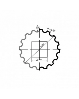 Колонна Leptonika LC 101-21 Full (тело) 2000*255 мм-foto2
