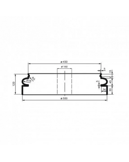 Колонна Leptonika LC 103-3 (база) 500*120 мм-foto2