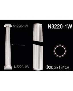Ствол колонны N3220-1W Перфект Полиуретан