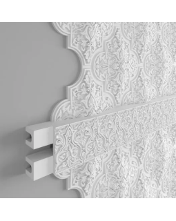 Молдинг Европласт 1.65.501 Пенополиуретан 2000*60*60 мм-foto5