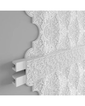 Молдинг Европласт 1.65.501 Пенополиуретан 2000*60*60 мм-foto5