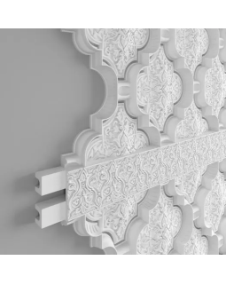 Молдинг Европласт 1.65.502 Пенополиуретан 2000*60*48 мм-foto2