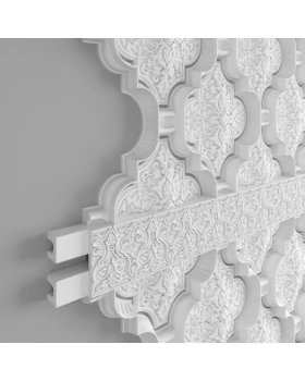 Молдинг Европласт 1.65.502 Пенополиуретан 2000*60*48 мм-foto2