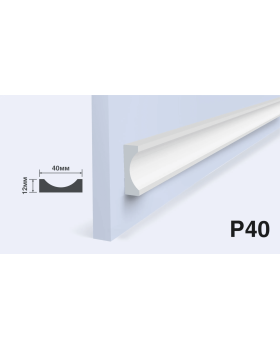 Молдинг Hiwood P40 Полистирол Под покраску